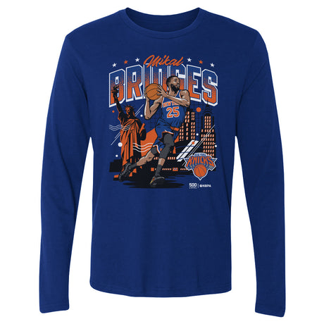 Mikal Bridges Men's Long Sleeve T-Shirt | 500 LEVEL