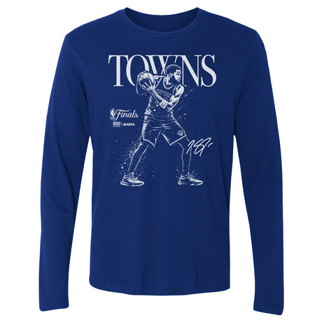 Karl-Anthony Towns Men's Long Sleeve T-Shirt | 500 LEVEL