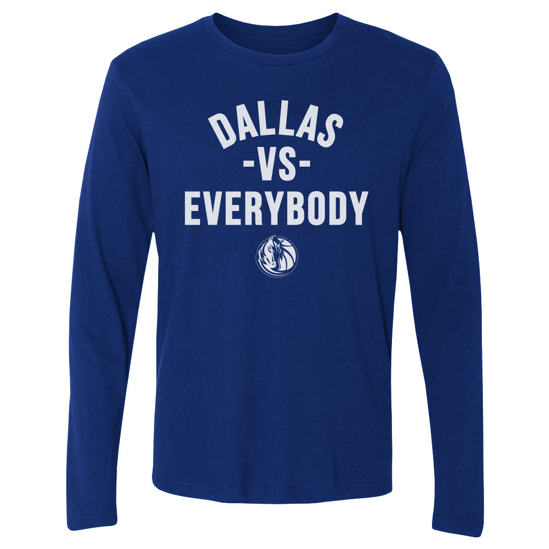 Dallas Mavericks Men's Long Sleeve T-Shirt | 500 LEVEL