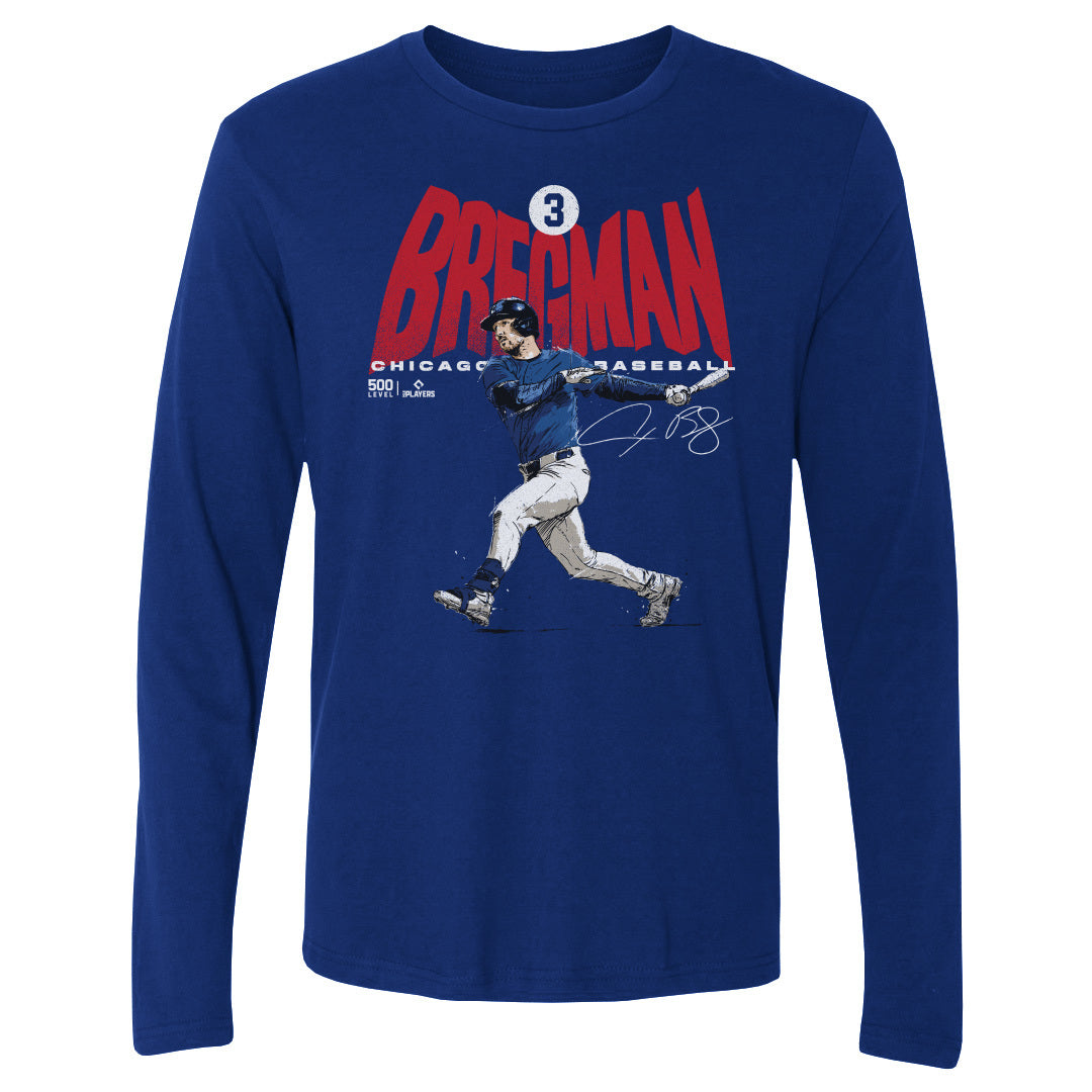 Alex Bregman Men's Long Sleeve T-Shirt | 500 LEVEL