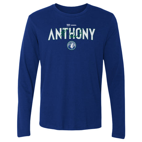 Anthony Edwards Men's Long Sleeve T-Shirt | 500 LEVEL
