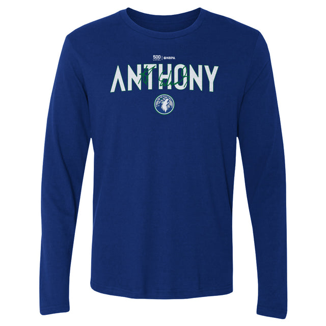 Anthony Edwards Men's Long Sleeve T-Shirt | 500 LEVEL