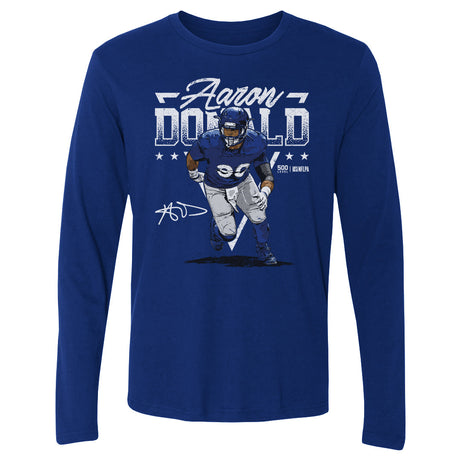 Aaron Donald Men's Long Sleeve T-Shirt | 500 LEVEL