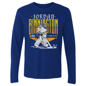 Jordan Binnington Men's Long Sleeve T-Shirt | 500 LEVEL