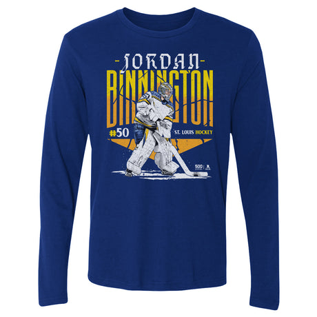 Jordan Binnington Men's Long Sleeve T-Shirt | 500 LEVEL