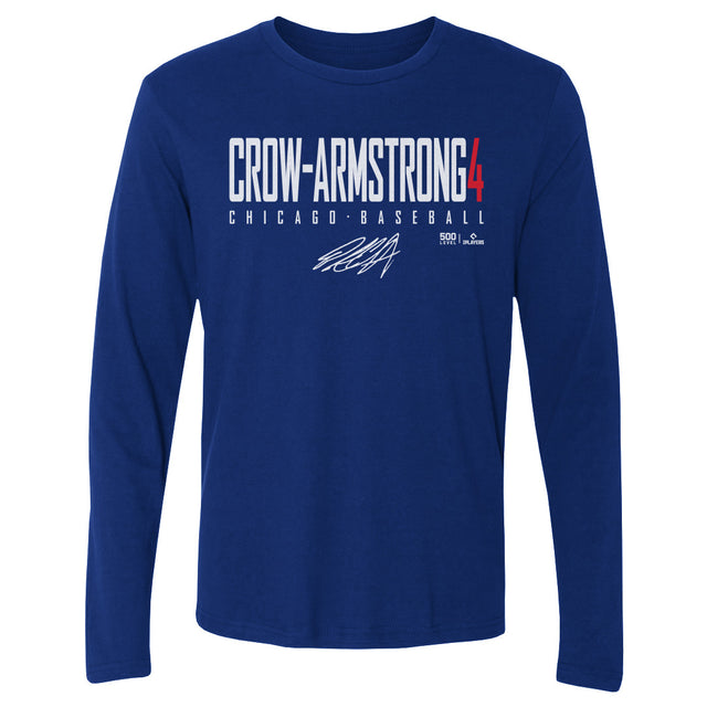 Pete Crow-Armstrong Men's Long Sleeve T-Shirt | 500 LEVEL