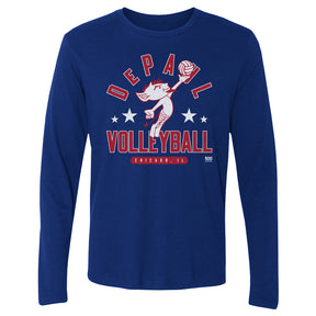 DePaul Blue Demons Men's Long Sleeve T-Shirt | 500 LEVEL