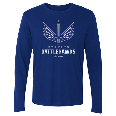 St. Louis Battlehawks Men's Long Sleeve T-Shirt | 500 LEVEL