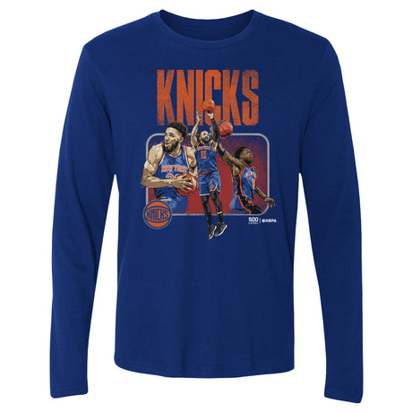 New York Knicks Men's Long Sleeve T-Shirt | 500 LEVEL