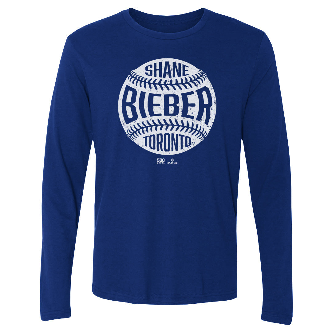 Shane Bieber Men's Long Sleeve T-Shirt | 500 LEVEL
