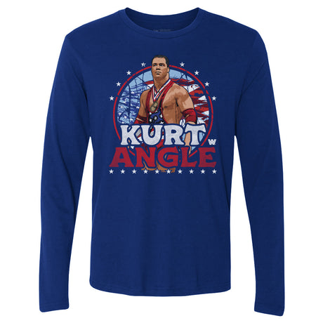 Kurt Angle Men's Long Sleeve T-Shirt | 500 LEVEL