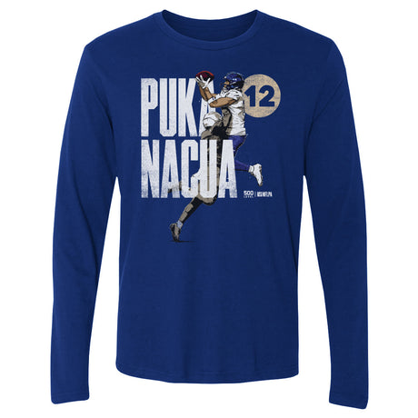 Puka Nacua Men's Long Sleeve T-Shirt | 500 LEVEL