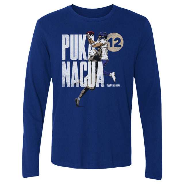 Puka Nacua Men's Long Sleeve T-Shirt | 500 LEVEL