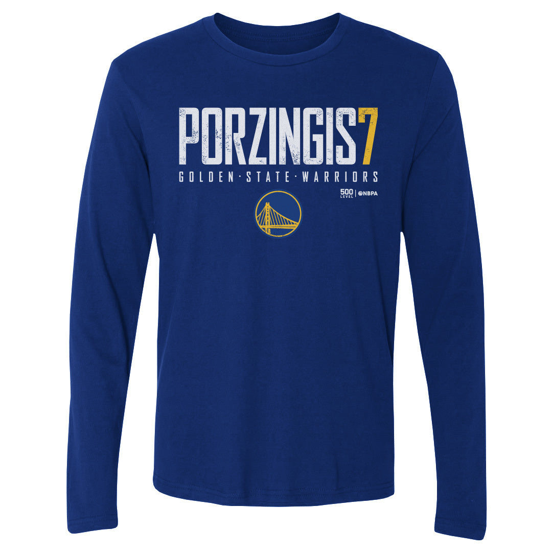 Kristaps Porzingis Men's Long Sleeve T-Shirt | 500 LEVEL