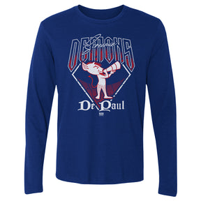 DePaul Blue Demons Men's Long Sleeve T-Shirt | 500 LEVEL