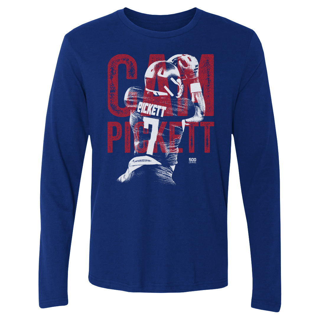 Cam Pickett Men's Long Sleeve T-Shirt | 500 LEVEL