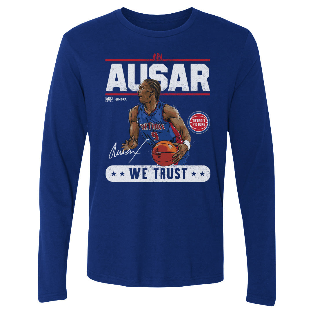 Ausar Thompson Men's Long Sleeve T-Shirt | 500 LEVEL