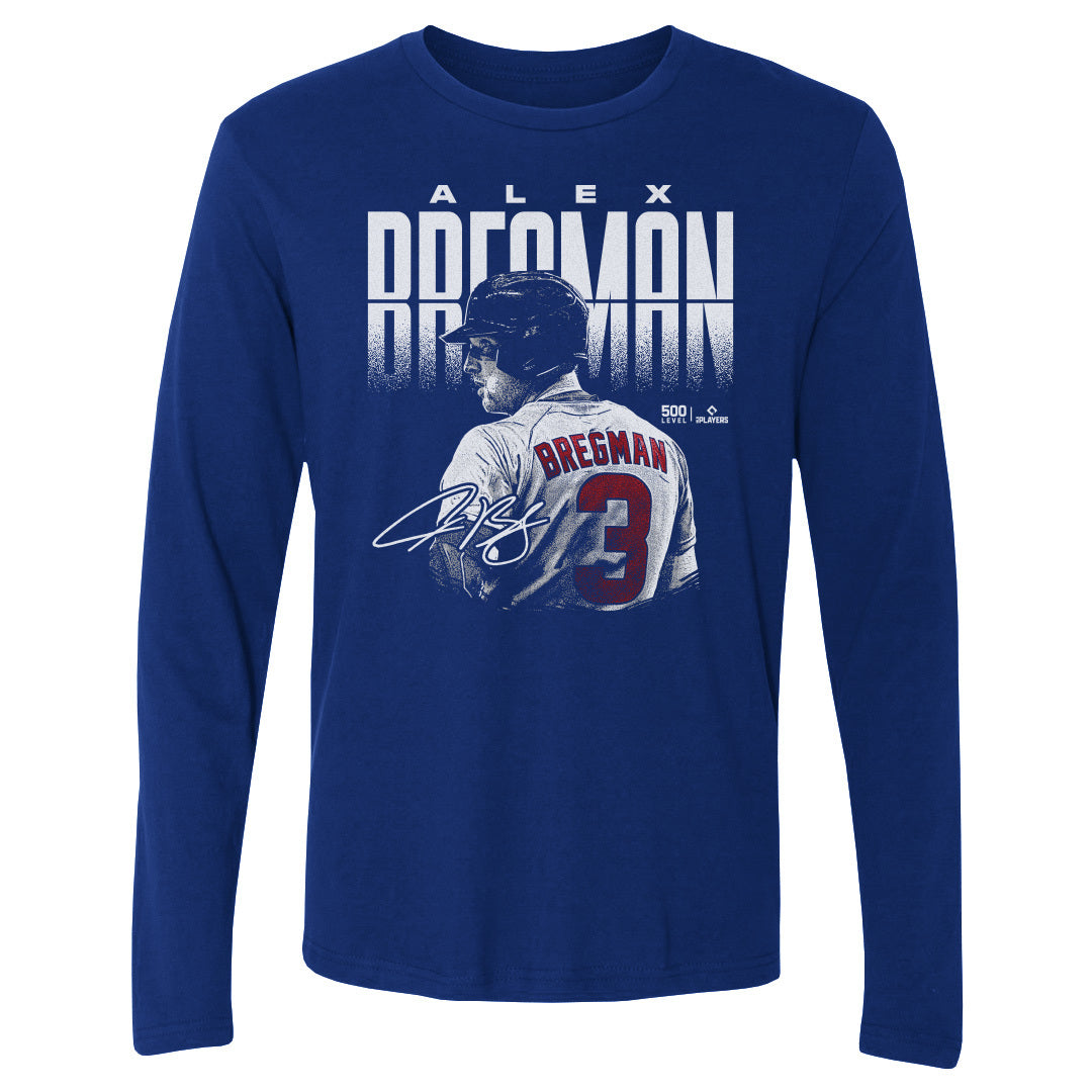 Alex Bregman Men's Long Sleeve T-Shirt | 500 LEVEL