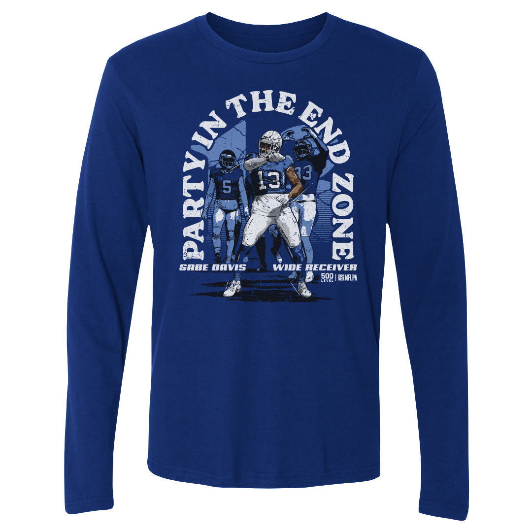 Gabe Davis Men's Long Sleeve T-Shirt | 500 LEVEL