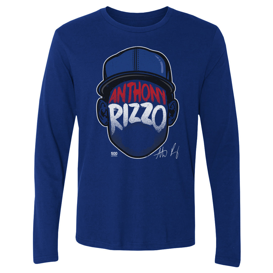 Anthony Rizzo Men's Long Sleeve T-Shirt | 500 LEVEL