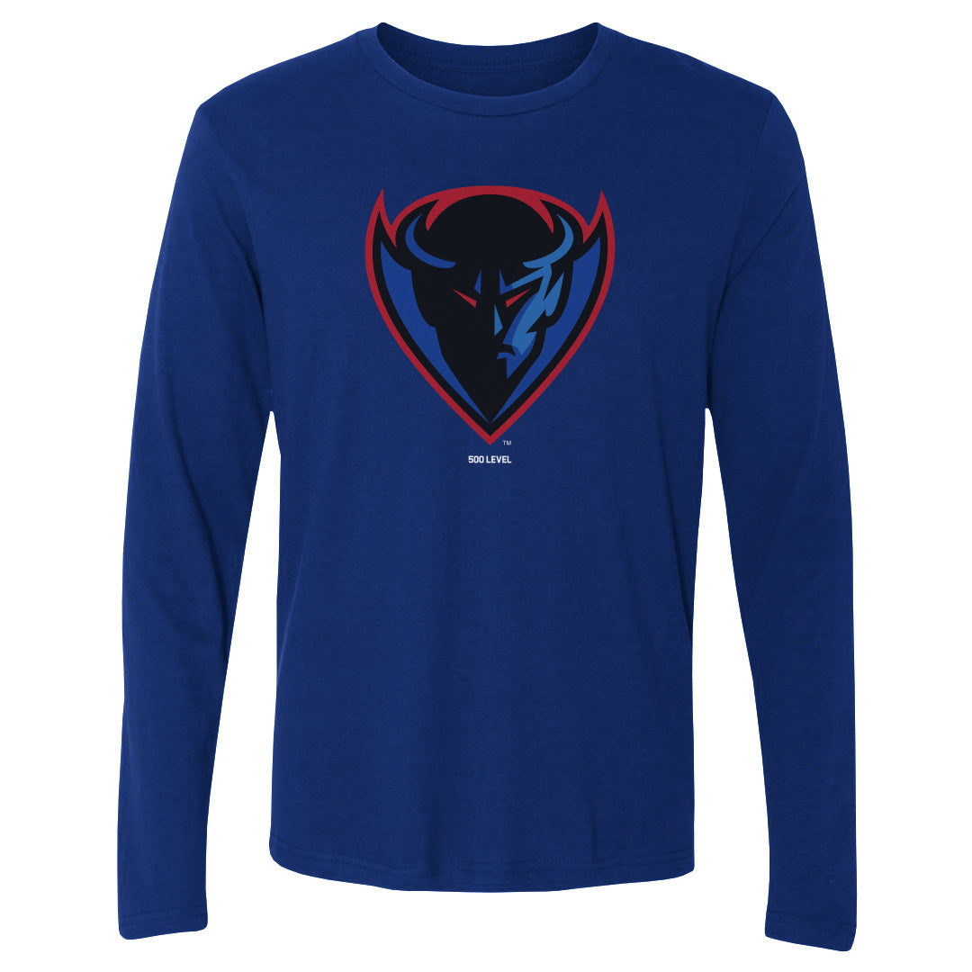 DePaul Blue Demons Men's Long Sleeve T-Shirt | 500 LEVEL