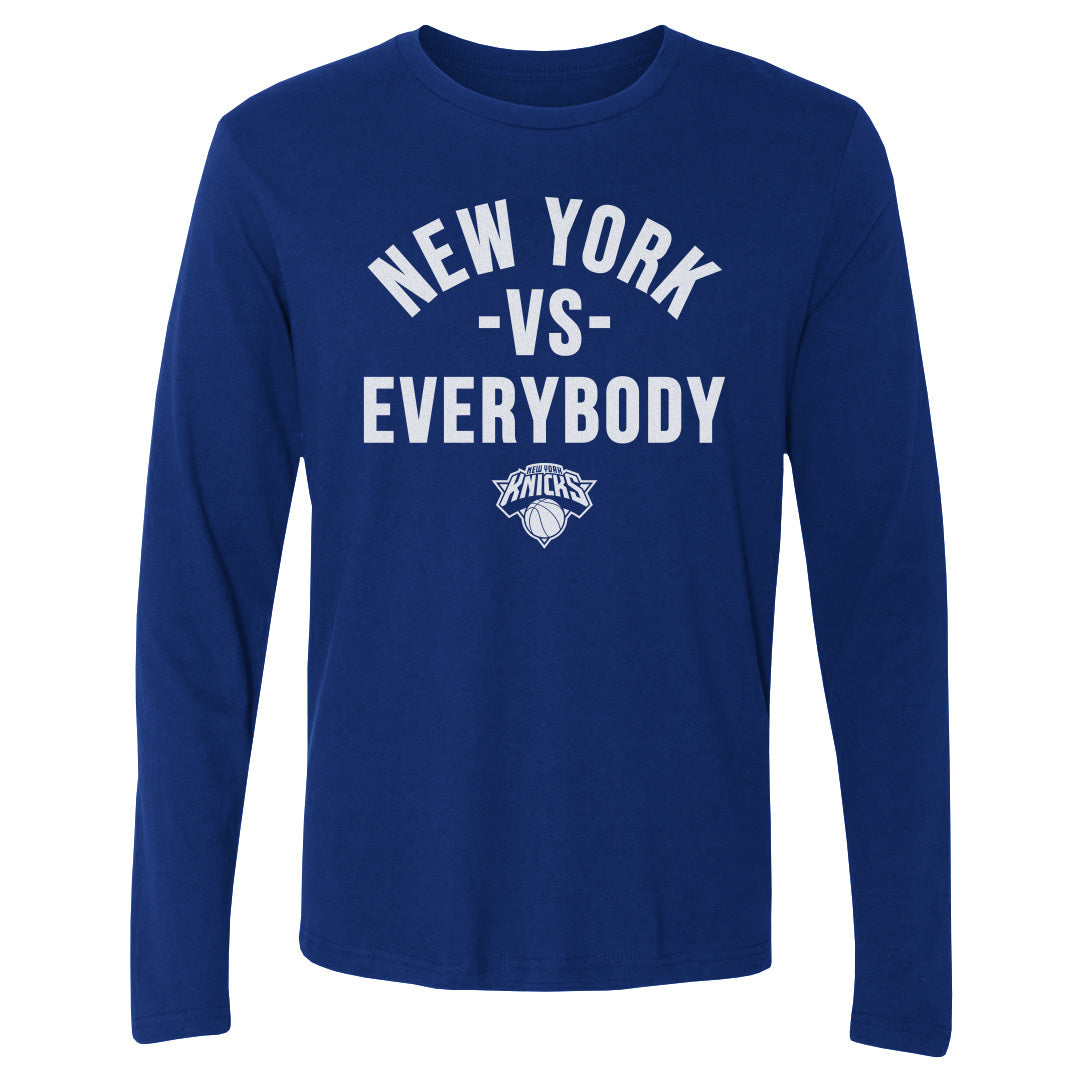 New York Knicks Men's Long Sleeve T-Shirt | 500 LEVEL