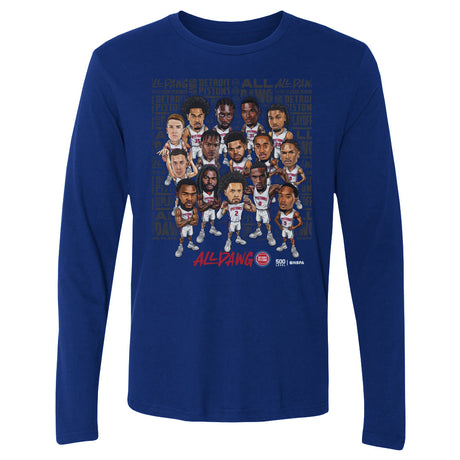 Detroit Pistons Men's Long Sleeve T-Shirt | 500 LEVEL
