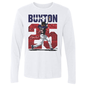 Byron Buxton Men's Long Sleeve T-Shirt | 500 LEVEL