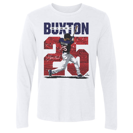 Byron Buxton Men's Long Sleeve T-Shirt | 500 LEVEL