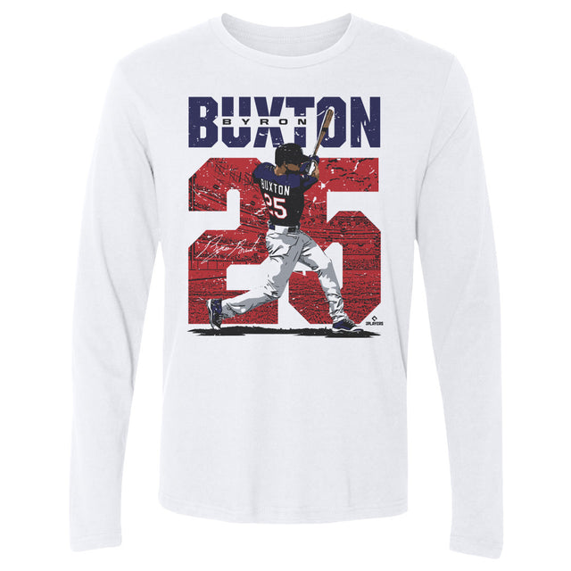 Byron Buxton Men's Long Sleeve T-Shirt | 500 LEVEL