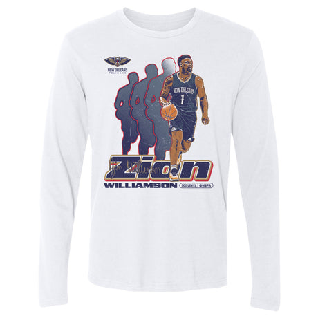 Zion Williamson Men's Long Sleeve T-Shirt | 500 LEVEL