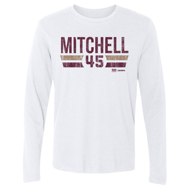 Donovan Mitchell Men's Long Sleeve T-Shirt | 500 LEVEL