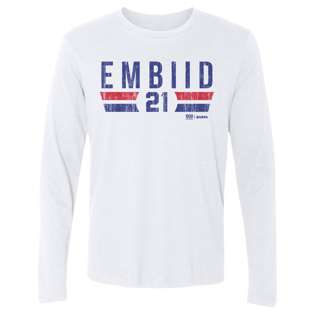 Joel Embiid Men's Long Sleeve T-Shirt | 500 LEVEL