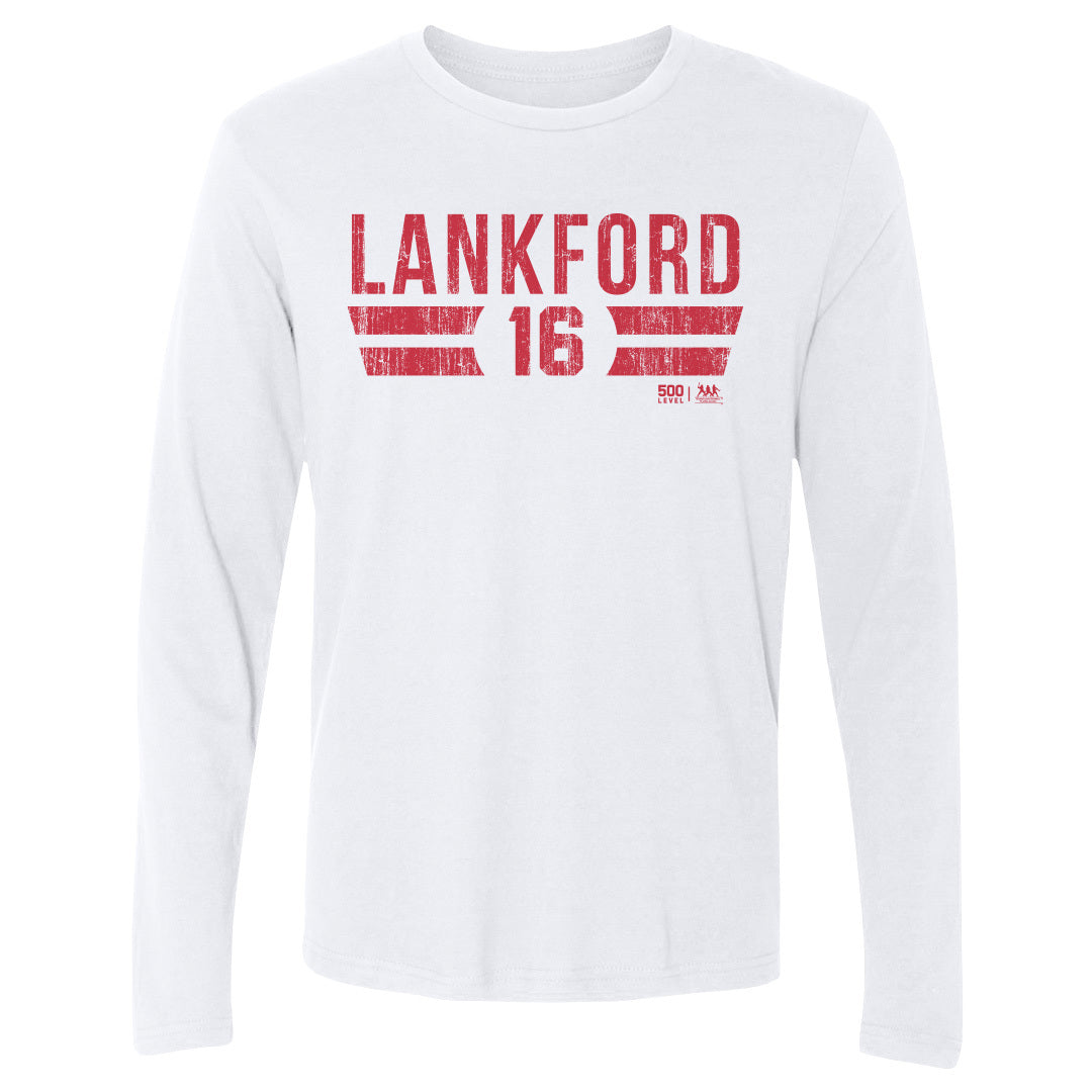 Ray Lankford Men's Long Sleeve T-Shirt | 500 LEVEL