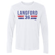 Wyatt Langford Men's Long Sleeve T-Shirt | 500 LEVEL