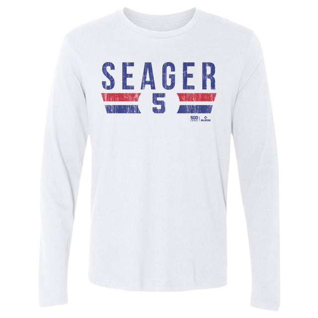 Corey Seager Men's Long Sleeve T-Shirt | 500 LEVEL