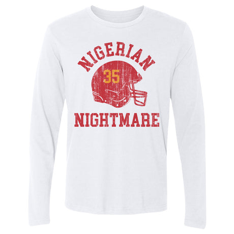Christian Okoye Men's Long Sleeve T-Shirt | 500 LEVEL