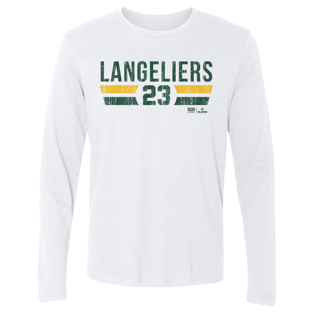 Shea Langeliers Men's Long Sleeve T-Shirt | 500 LEVEL
