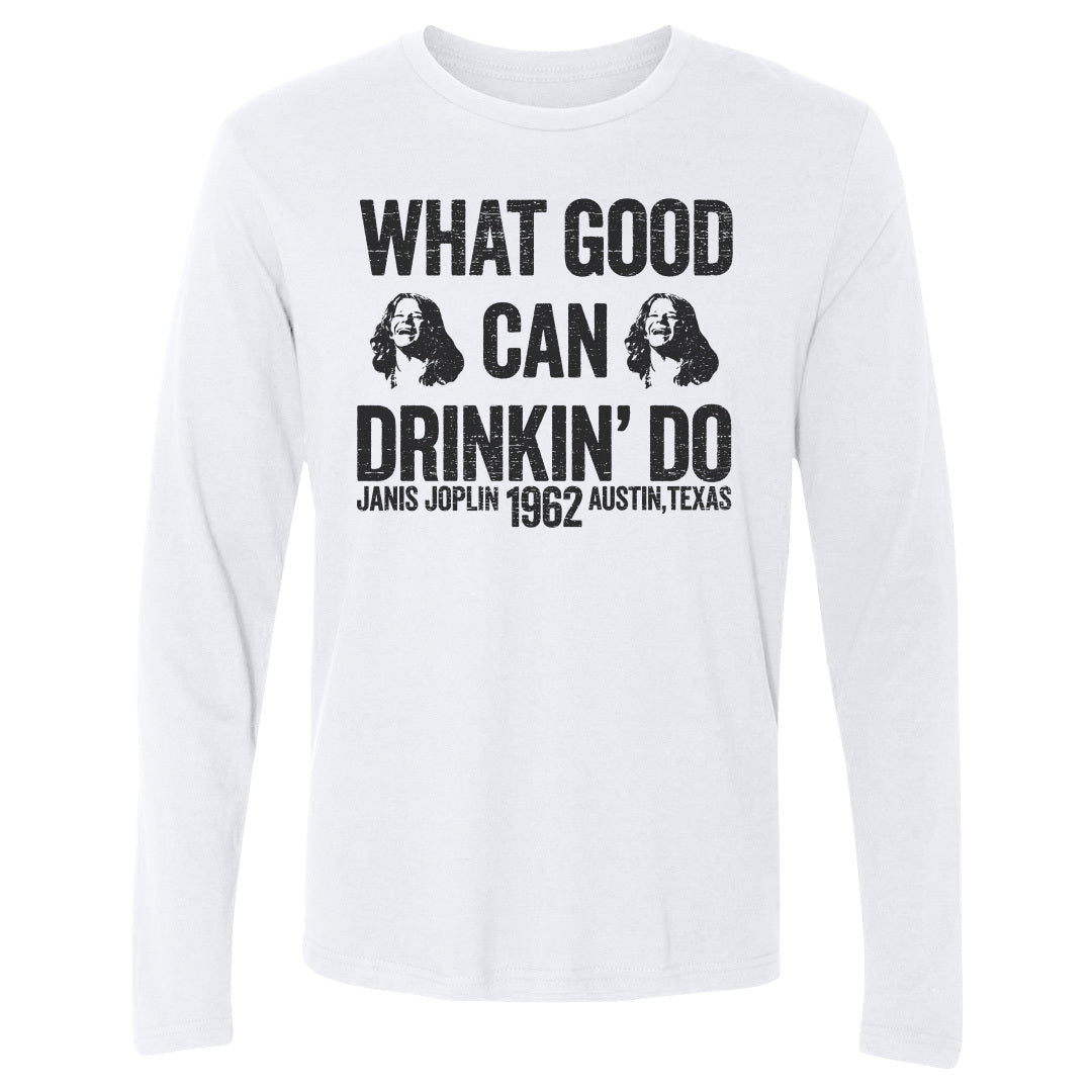Janis Joplin Men's Long Sleeve T-Shirt | 500 LEVEL