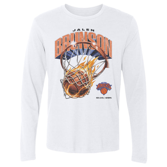 Jalen Brunson Men's Long Sleeve T-Shirt | 500 LEVEL