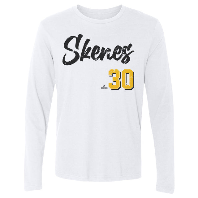 Paul Skenes Men's Long Sleeve T-Shirt | 500 LEVEL