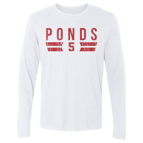 D'Angelo Ponds Men's Long Sleeve T-Shirt | 500 LEVEL