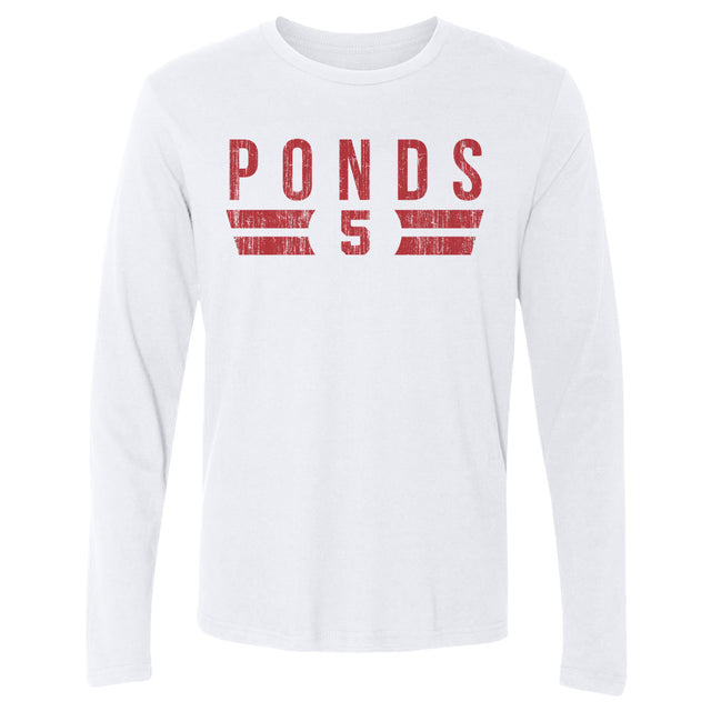 D'Angelo Ponds Men's Long Sleeve T-Shirt | 500 LEVEL