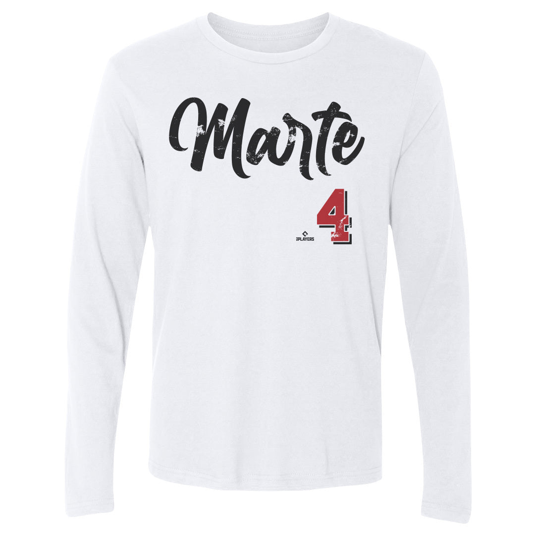 Ketel Marte Men&#39;s Long Sleeve T-Shirt | 500 LEVEL