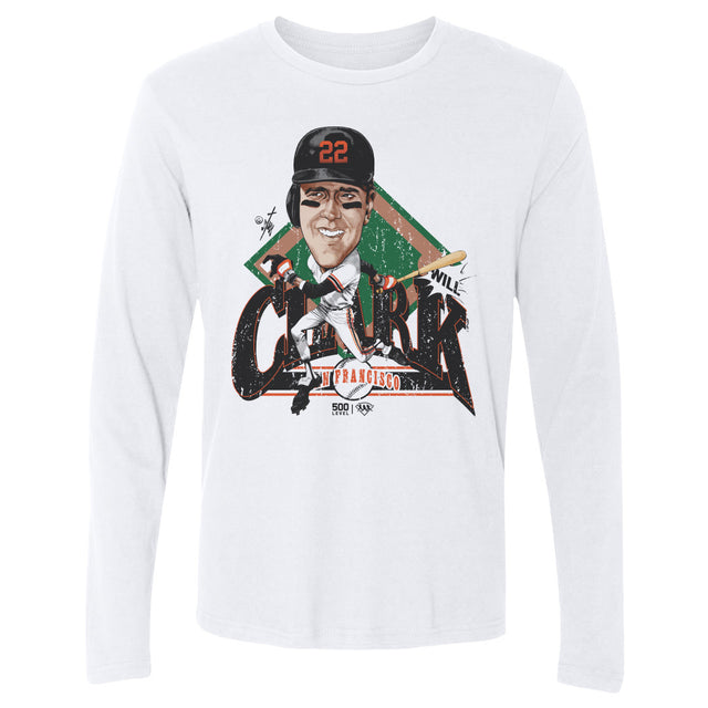Will Clark Men's Long Sleeve T-Shirt | 500 LEVEL