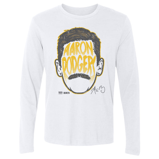 Aaron Rodgers Men's Long Sleeve T-Shirt | 500 LEVEL