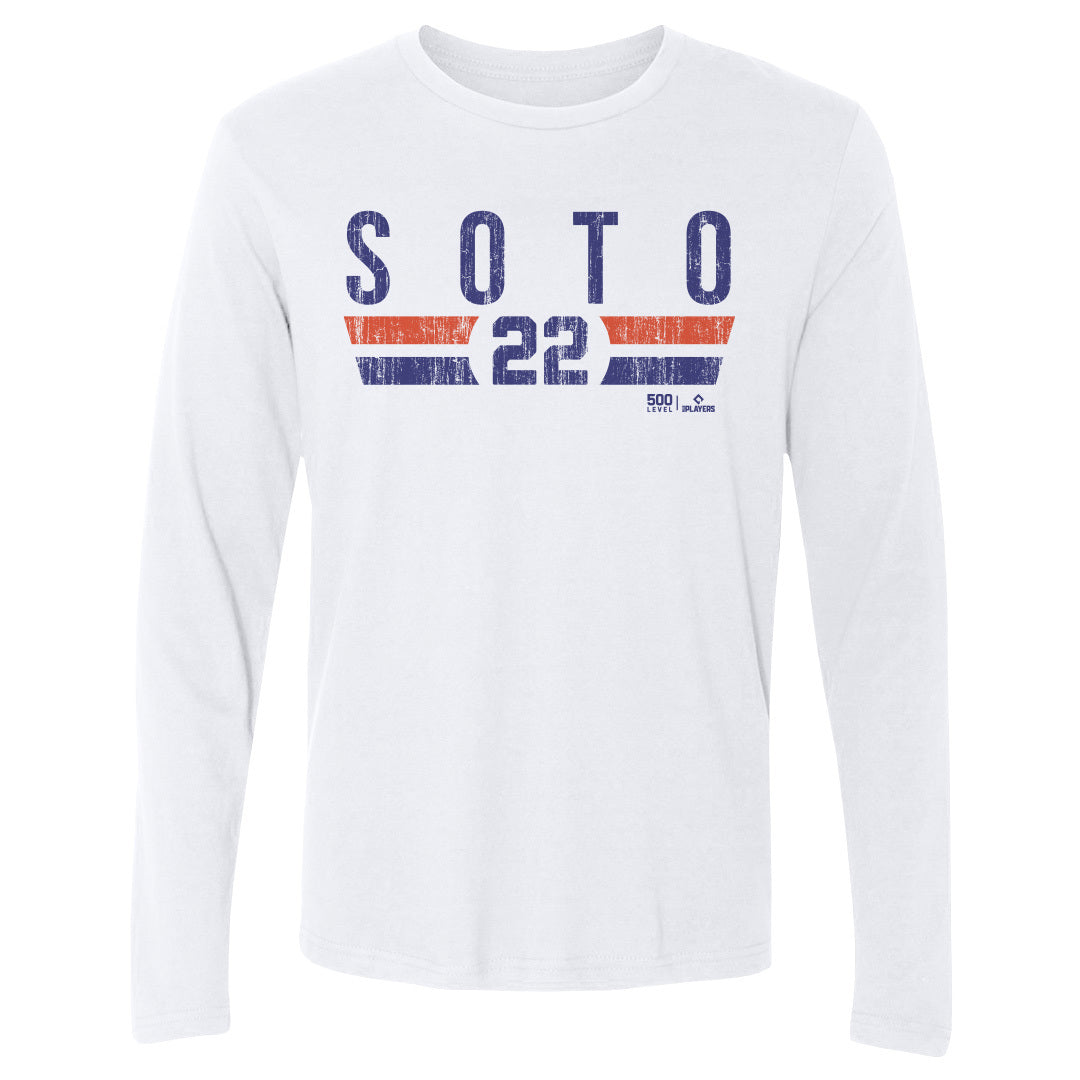 Juan Soto Men's Long Sleeve T-Shirt | 500 LEVEL