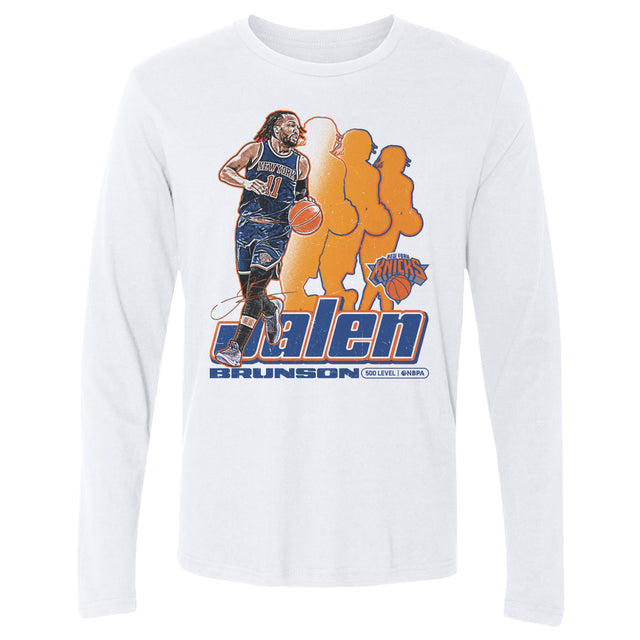 Jalen Brunson Men's Long Sleeve T-Shirt | 500 LEVEL