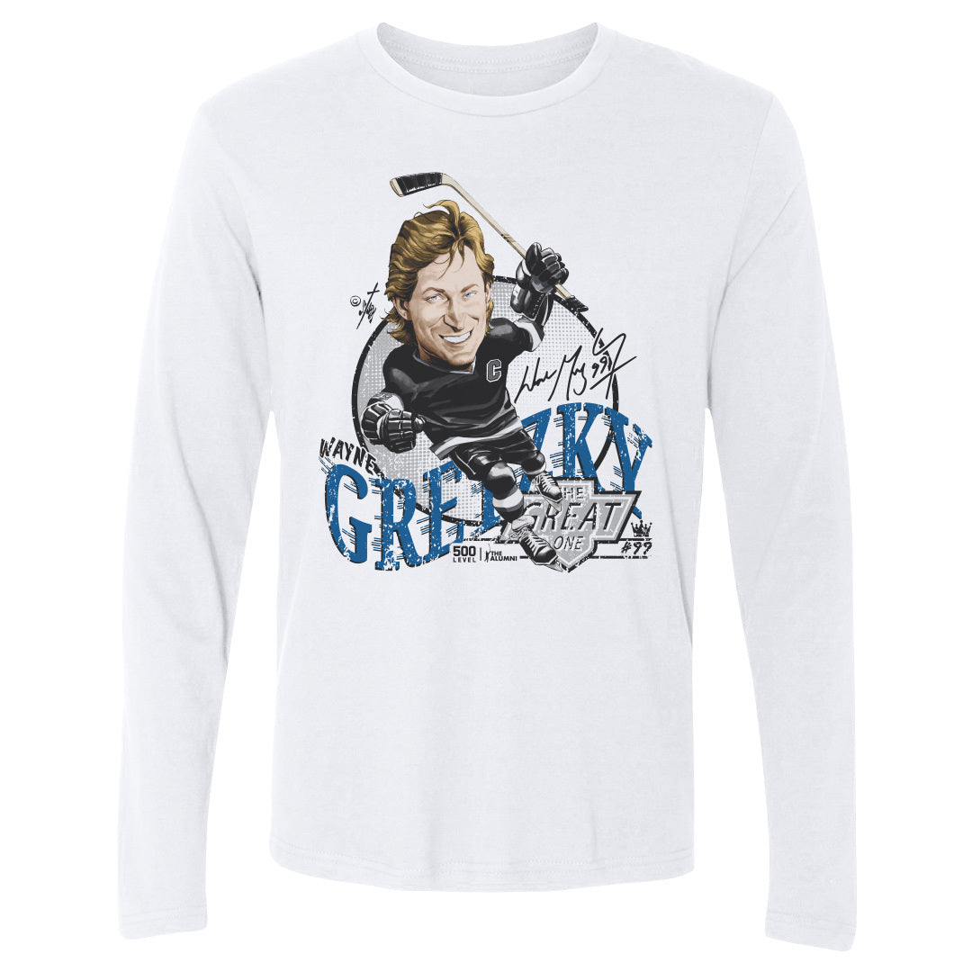 Wayne Gretzky Men's Long Sleeve T-Shirt | 500 LEVEL