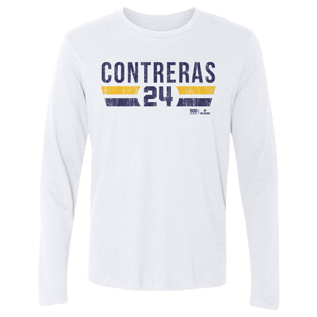 William Contreras Men's Long Sleeve T-Shirt | 500 LEVEL